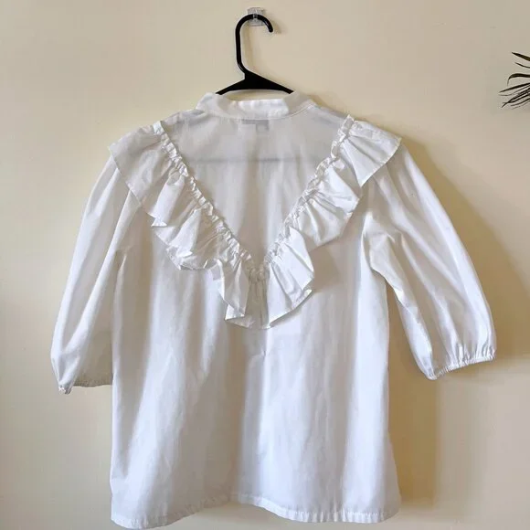 Fitchfork Ruffled Blouse – size small - Picture 2 of 7